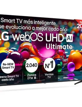 Tv Uhd Ai 75ua75006la 75´´ 4k Led Black Europe PAL unisex - LG - FashionsVida