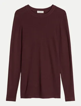 Marc O' Polo Langarmshirt Braun XL - Marc O'Polo - FashionsVida