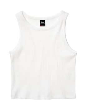 Top - Women Tanktop Ela, Rip cropped - L bis XXL - für Damen - Größe XXL - weiß - Frauen - female - Brandit - FashionsVida