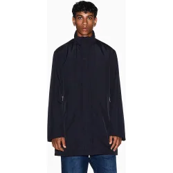 Parka de hombre larga cuello elevado