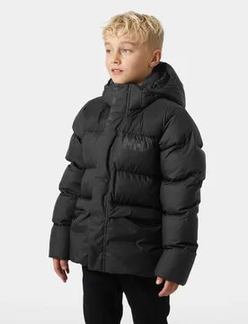 Juniors' Specter Puffy Jacket Black 13 - Black - Male - Helly Hansen - FashionsVida