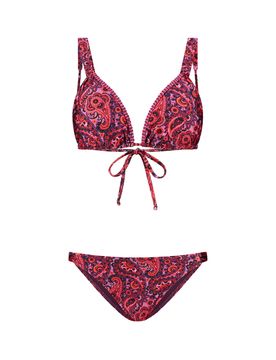 Shiwi Bikini 'Bindi' lila / negro