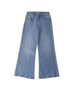 Jeans wide leg AZZURRO CHIARO 158