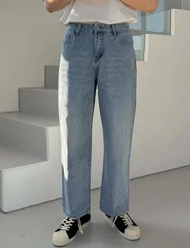 Jeans vaqueros casuales azul liso para hombre, sencillo y de moda, apropiado para uso diario en otoño - Shein - FashionsVida