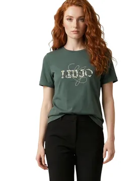 Liu Jo Damen T-Shirt Grün 515641