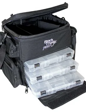 Logo Tackle Stack Black 30 x 30 x 21 cm unisex - Black Magic - FashionsVida