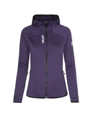 Giacca in pile da donna Lokka 3 con cappuccio viola L