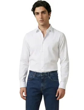 Herren Hemd Weiß 512760