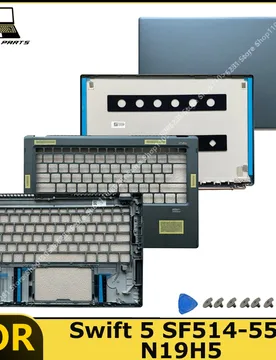 For Swift 5 SF514-55T N19H5 Laptop LCD Back Cover Palm Rest /A Shell New replacement parts - Aliexpress - FashionsVida
