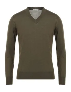 Pullover Hombre Verde militar L,S,XXL Hombre - Paolo Pecora - FashionsVida