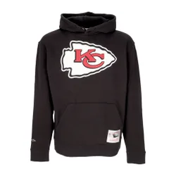 Felpa Cappuccio Uomo Nfl Team Logo Hoodie Upd Kanchi Black