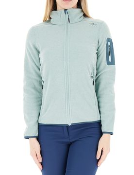Felpa collo alto AZZURRO CHIARO 40
