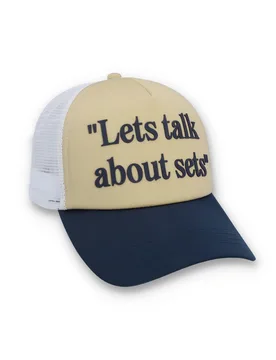 Classic Beige Addie Slogan Neoprene Mesh-Back Cap - ONE - FILA - FashionsVida