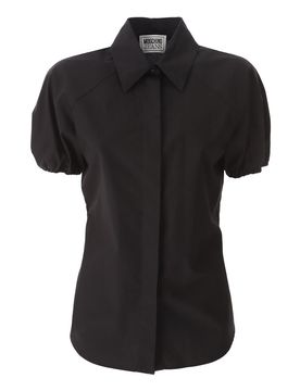 Camicia con maniche a sbuffo