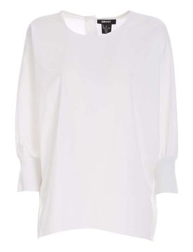 Blusa oversize in popeline