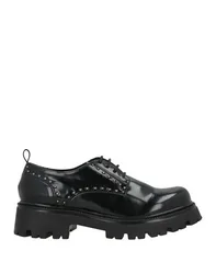 Schnürschuh Damen Schwarz 36 Damen