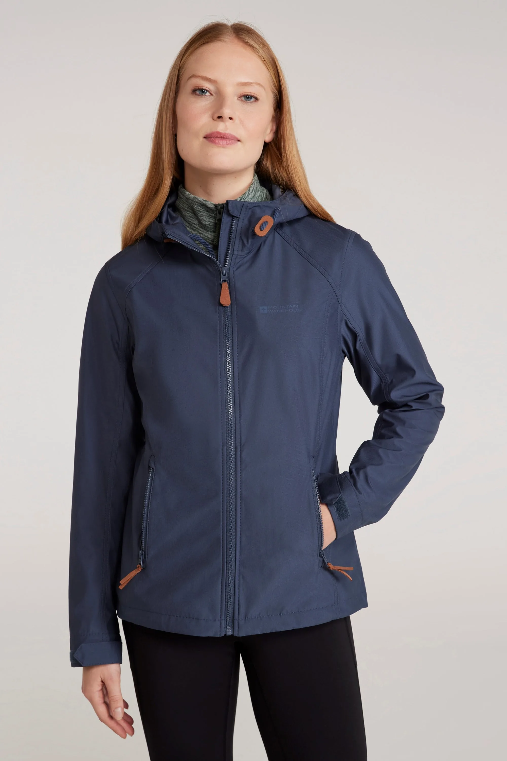 Iona Womens Softshell Jacket - Grey - Grey - Size: 14 - Mountain Warehouse - FashionsVida