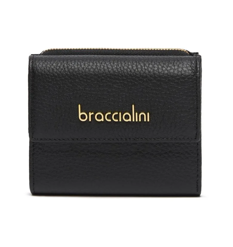 Portafogli donna Basic B18704-BA Nero - Braccialini - FashionsVida