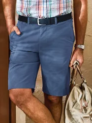 Stretch-Bermuda Dehnbund - Mittelblau - male - Size: 29