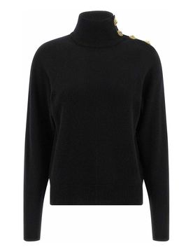 Balmain MWATER CASHMERE LAPINA