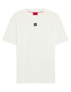 HUGO T-Shirt mit Logo Weiß XL