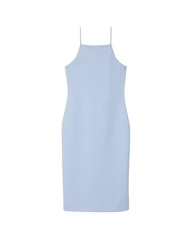 Midikleid azul claro S - Calvin Klein - FashionsVida