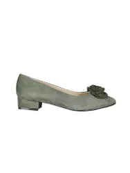 Trachtenschuhe - Ballerina grün 37 damen