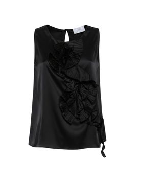 BLUSA Donna CON BALZA PLISSE'