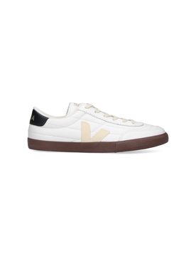 Unisex Leather Sneakers with Amazon Rubber Outsole