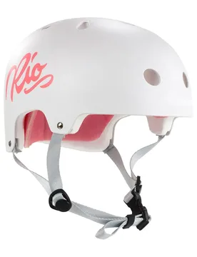Roller Casque Script Matt White S-M - Rio - FashionsVida