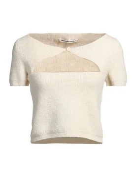 Pullover Damen Elfenbein L Damen - ALEXANDERWANG.T - FashionsVida