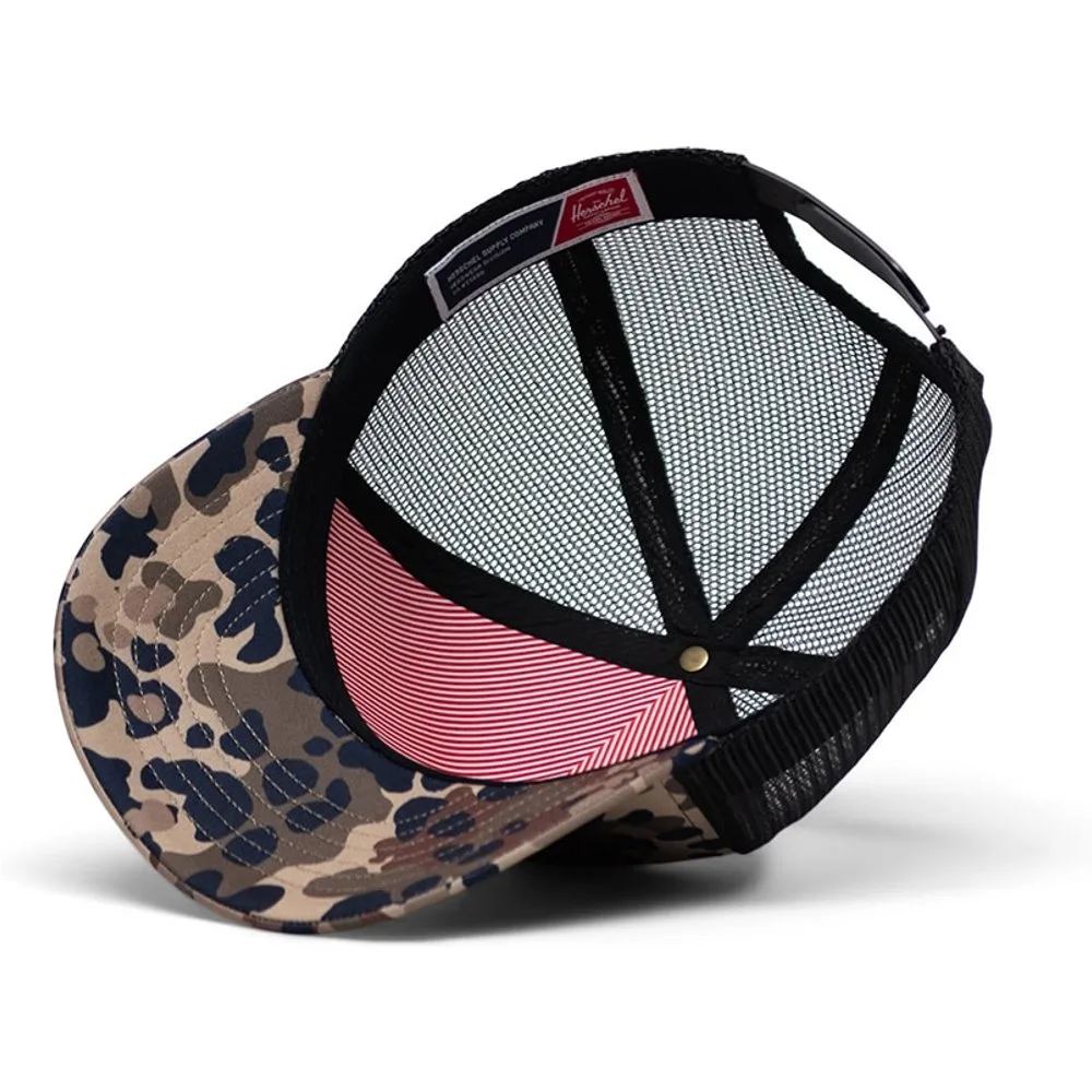 Gorra unisex con rejilla transpirable trasera de copa alta - Herschel - FashionsVida