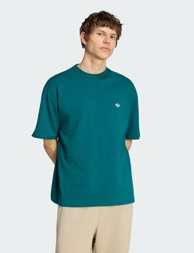 T-shirt ampia Essentials Trefoil S Rich Green