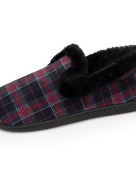 Chaussons charentaises Tartan Bordeaux tartan 38