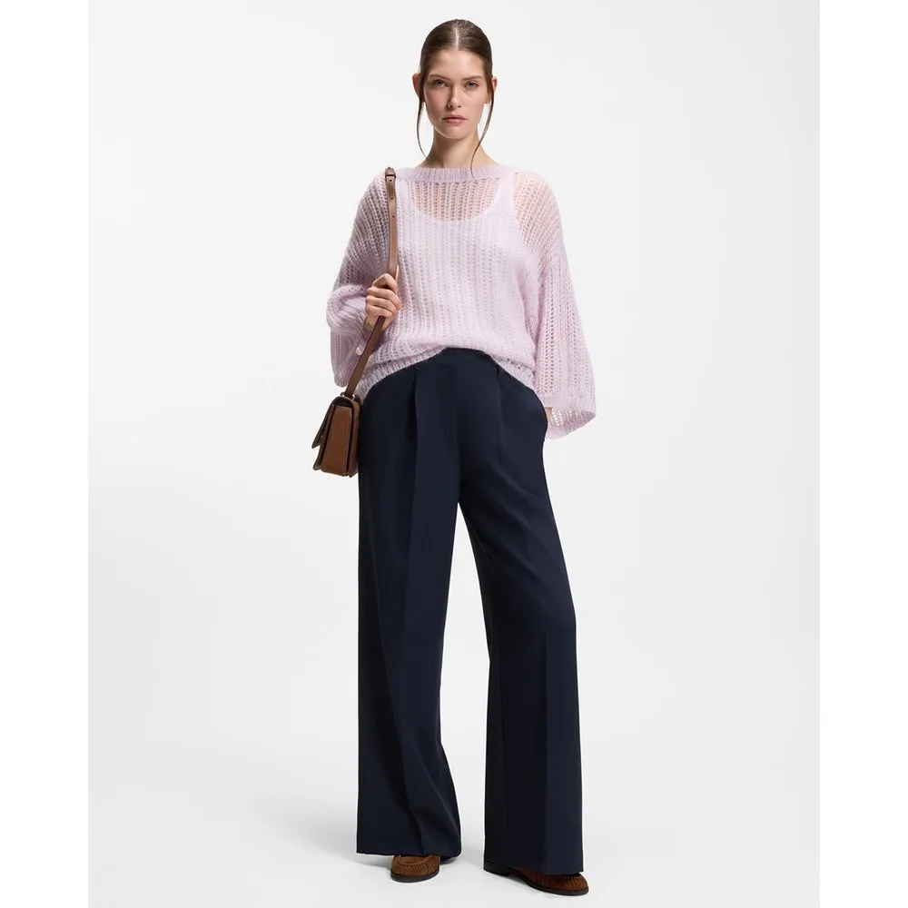 Pantalón sastrero de pierna ancha - Boss Orange - FashionsVida