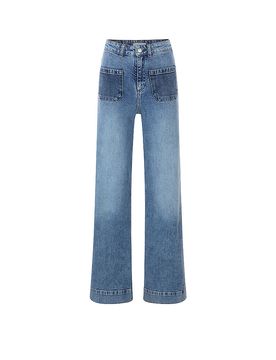 Jeans de pierna ancha azul 29/L32