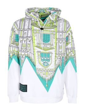 Felpa Leggera Cappuccio Uomo Bench Duomo Over Hoodie White