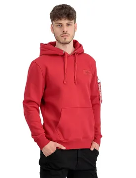 Industries Sweat à Capuche Back Print Speed Red XL