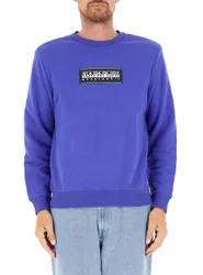 Felpa girocollo BLU ELETTRICO L