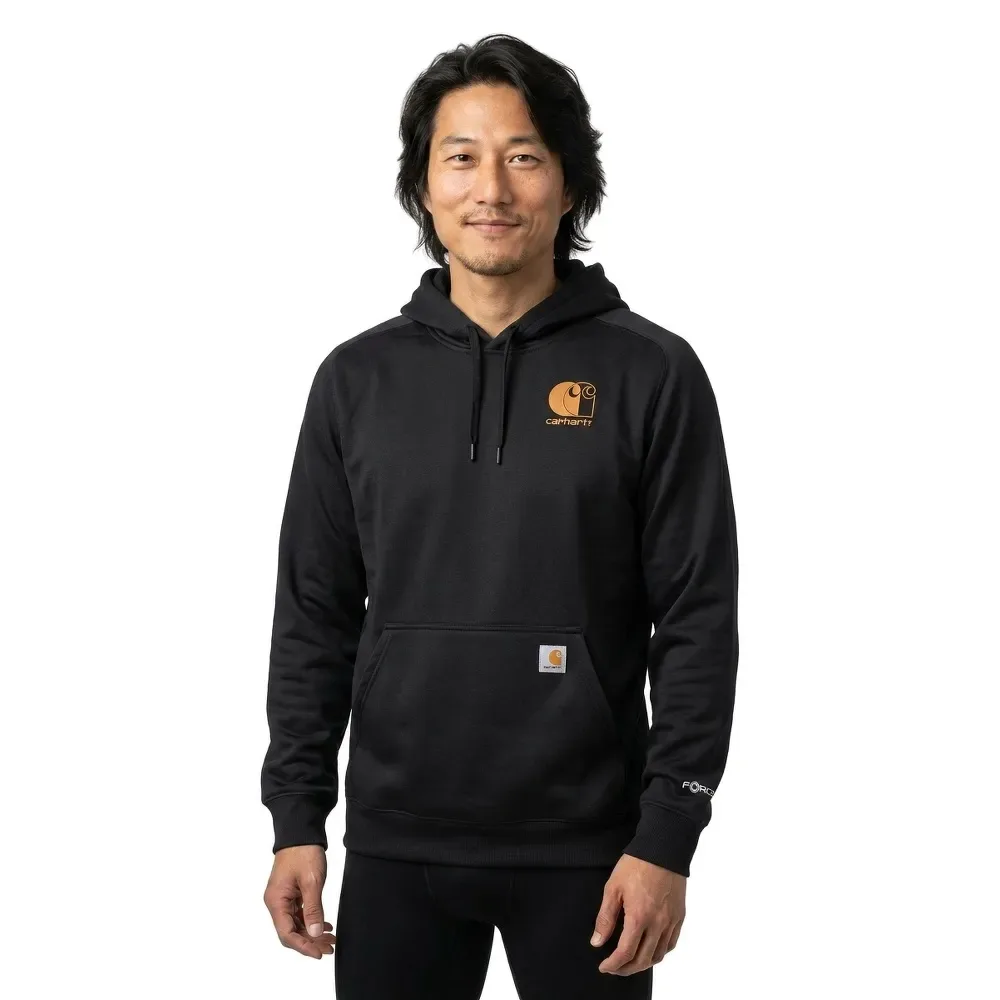 Sweat à Capuche Force™ Logo Black L - Carhartt - FashionsVida