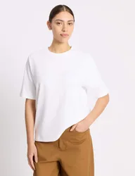 Pure Cotton T-Shirt White female