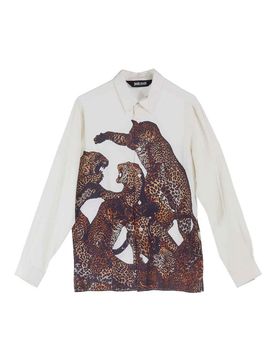 Just Cavalli Camicia Leopardi