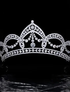 European and American Style Retro Jewelry Crown Women's Tiara Dress Stereo High-end Accessories Wedding Bridal Holiday Gift H-66 - Aliexpress - FashionsVida