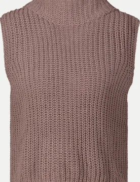 Monari Strickpullunder Braun 46 - monari - FashionsVida