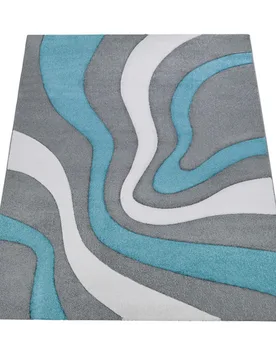 Teppich DIAMOND 760 Türkis Rechteckig - Paco Home - FashionsVida