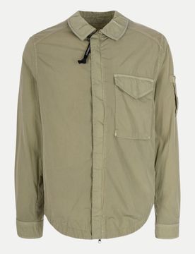 Regular-Fit Overshirt Beige L