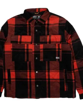 Chemise Surchemise Crux Washed Red 2XL - Salty Crew - FashionsVida