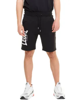 Short Big Logo Black / White XL - Leone1947 - FashionsVida