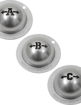 Tin Cup Cup Buchstabe - Tin Cup - FashionsVida