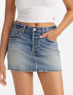 Gonna Di Jeans Icon Med Indigo / Worn In 27 - Levi´s ® - FashionsVida